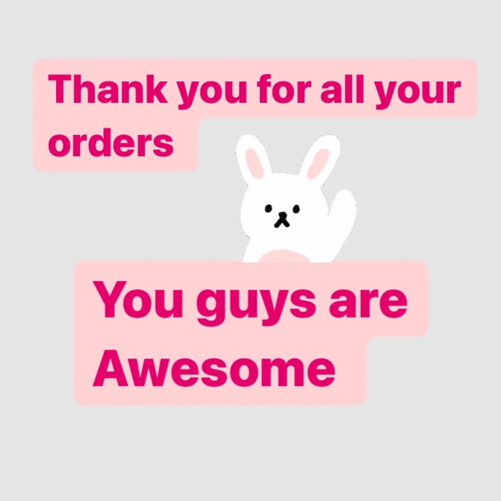 THANK YOU SO MUCH FOR ALL THE SUPPORT